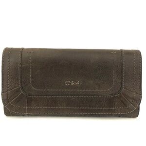 Chloe Paraty Brown Leather Wallet. Beautiful!